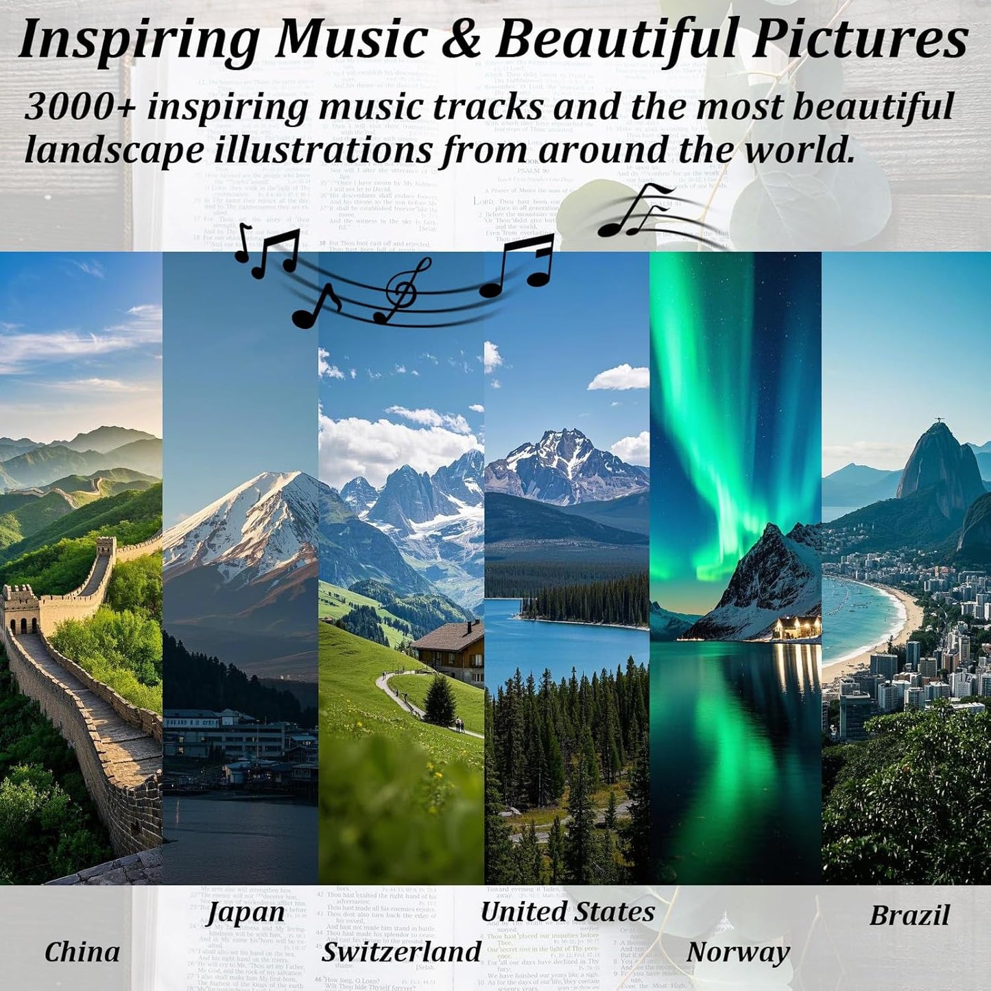 Effasaflink Daily Bible Verse Bracelet, Christian Daily Devotional Bracelet, NFC Elastic Wristband, Wrist Strap for Women Men Teens, Give you Inspiration and Strength Every Day