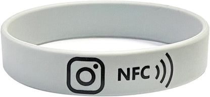 NFC Review Wristband – Google/Instagram/Facebook – No Monthly Fee – Waterproof