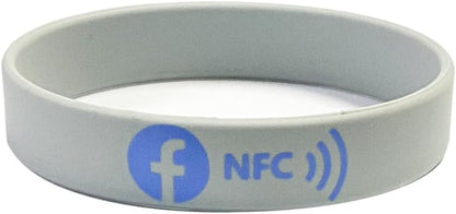 NFC Review Wristband – Google/Instagram/Facebook – No Monthly Fee – Waterproof