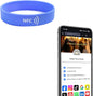 NFC Smart Wristband – Digital Business Card – No App, No Monthly Fee – Waterproof