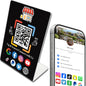 NFC Plastic Stand – Digital Hub for Business – No Monthly Fee