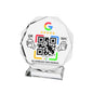 Octagonal Crystal NFC Stand – Google Reviews – No Monthly Fee – No App Needed