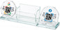 Crystal NFC Stand with Card Holder – Dual Platform – No App, No Monthly Fee